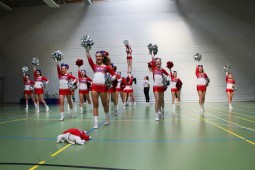 Probetraining bei den Cheerleadern